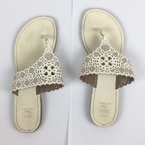 Tori Burch sandals! Amazing condition